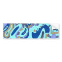 "Deep is the Ocean" Abstract bumper stickers by RLMdesignes "Deep is the Ocean" Abstract bumper stickers