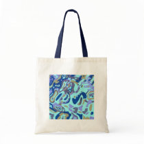 "Deep is the Ocean" Original Abstract bags by RLMdesignes "Deep is the Ocean" Original Abstract bags