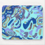 Deep is the Ocean, original abstract Mouse Pad