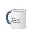 "Deep is the Ocean" original abstract mugs by RLMdesignes "Deep is the Ocean" original abstract mugs