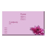 Deep Pink Daisy business cards