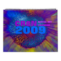 Deep Purple, CR8N, DIGITAL ART, CALENDAR, 2009
