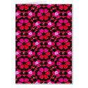 deep red flowers cards