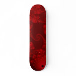 Deep Red Seahorse Herd Skateboard