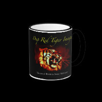 Deep Red Tiger Images Mug mugs