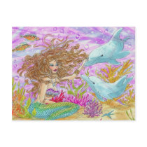 Deep Sea Buddy postcards by MartinArtStudio Deep Sea Buddy postcards