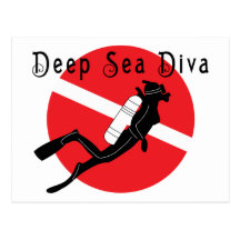 Deep Sea Diva Post Cards