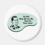 Deep Sea Diver Voice Fridge Magnet