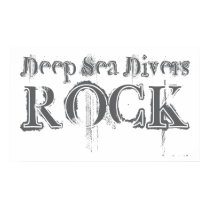 Deep Sea Divers Rock posters by busybrain Deep Sea Divers Rock posters