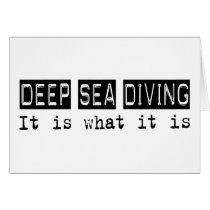 Deep Sea Diving It Is cards by busybrain Deep Sea Diving It Is cards