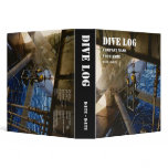 Deep Sea Diving Log Book Vinyl Binders