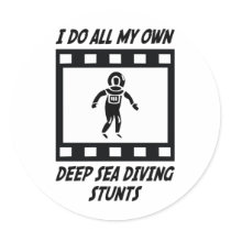 Deep Sea Diving Stunts stickers by whatitis Deep Sea Diving Stunts stickers