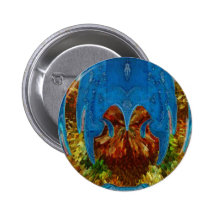 Deep Sea Exotic Flora Fauna - Graphic Imagination Pins