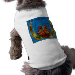 Deep Sea Exotic Flora Fauna - Graphic Imagination Pet T-shirt