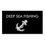 Deep Sea Fishing Business Card