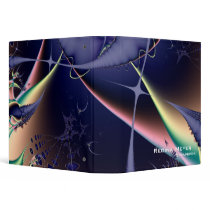 Deep Sea I · Fractal Art · Blue Vinyl Binders