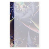 Deep Sea I · Fractal Art · Blue Customized Stationery