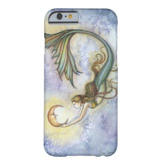 Deep Sea Moon Mermaid Fantasy Art iPhone 6 case