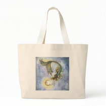 Deep Sea Moon Tote Bag