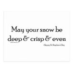 Deep Snow Postcards