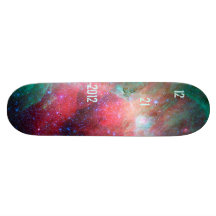 Deep Space 12 21 2012 Custom Skate Board