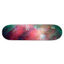 Deep Space 12 21 2012 Custom Skate Board