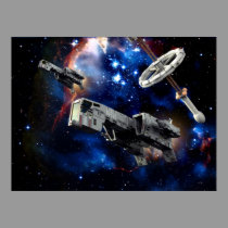 Deep space patrol posters
