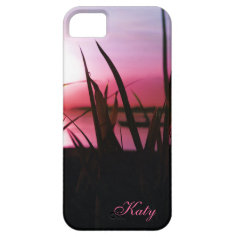 Deep Sunset Southern Lake Personalized iPhone Case iPhone 5 Case