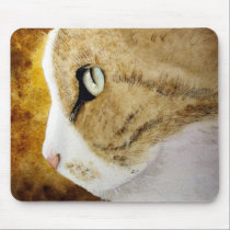 Deep Thought Cat Mousepad by paintingcoyote36 Deep Thought Cat Mousepad