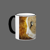 Deep Thoughts Cat Mug