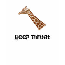 Deep Throat Giraffe Shirt by ColorShow Deep Throat Giraffe Shirt