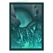 Deep Water Green cards by owlspook Deep Water Green cards