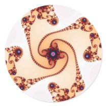 Deeper Round Stickers