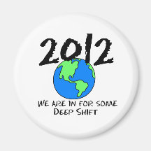 DeepshiftDark Refrigerator Magnet