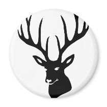 Deer antlers deer antlers game moose deer steam tu magnet