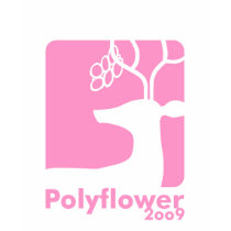 Deer Beer Pink - Polyflower 2009 t-shirts