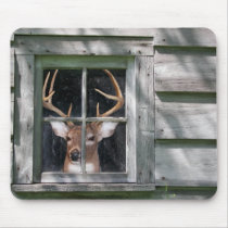 Deer Blind Mouse Pads