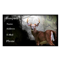 deer, doe, buck, fawn, hunt, hunting, hunter, hunts, outdoor, outdoors, wildlife, wild, rack, country, game, camo, camoflauge, cammo, Cartão de visita com design gráfico personalizado