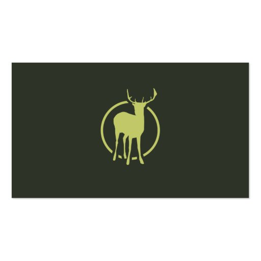 Deer business card (front side)