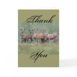 Deer card