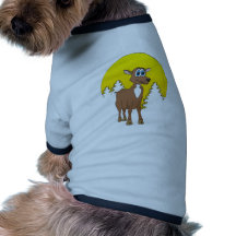 Deer Cartoon Pet Clothing