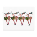 Deer Cheer Postcard by Jaenne Deer Cheer Postcard