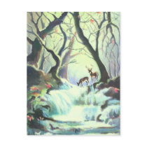 DEER CREEK by SHARON SHARPE postcards