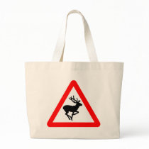 Deer Crossing Sign for Hunters bags