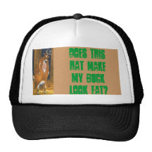 Deer, Does this hat make my buck look fat?