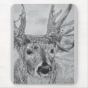 deer face mousepads