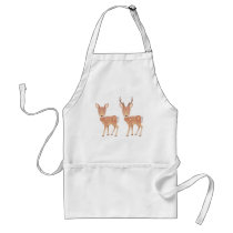 Deer Family aprons by Wildlifeshoppe Deer Family aprons