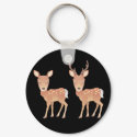Deer Family keychains by Wildlifeshoppe Deer Family keychains