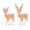 Deer Family stickers by Wildlifeshoppe Deer Family stickers