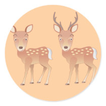 Deer Family stickers by Wildlifeshoppe Deer Family stickers